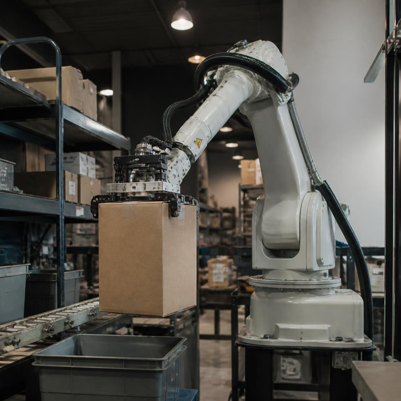 Robotic manipulation in a real operating environment, the conditions absent from most training data.
